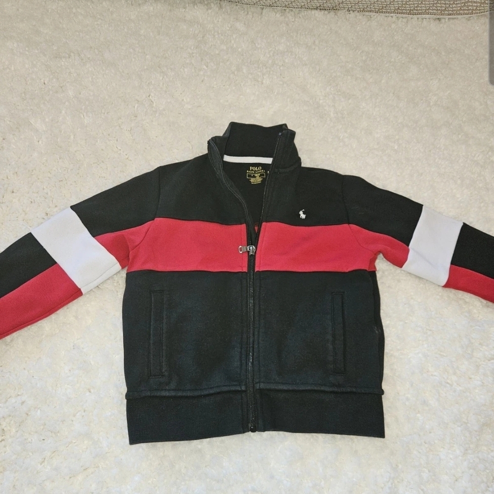 Polo by Ralph Lauren Black Zip-Up Jacket
